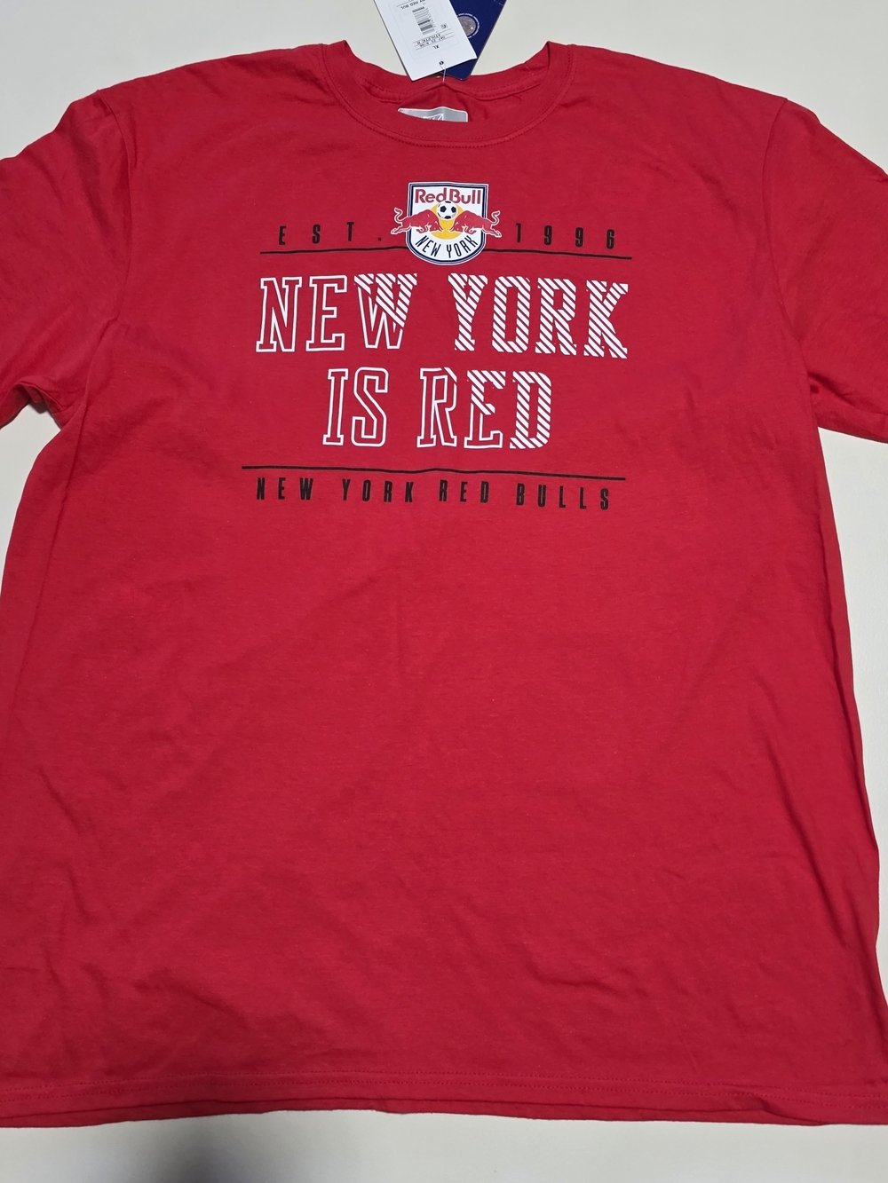 Red Bull New York Is Red Men’s T‑Shirt - Red